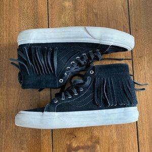 Vans Sk8-Hi Moccasin suede black